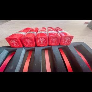 Brand new 5 Christian Dior Rouge Red limited edition lipsticks